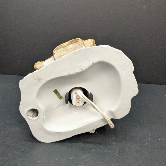 Christmas Cottage House Ceramic Thatched Roof Christmas Village Building Working - Picture 9 of 9